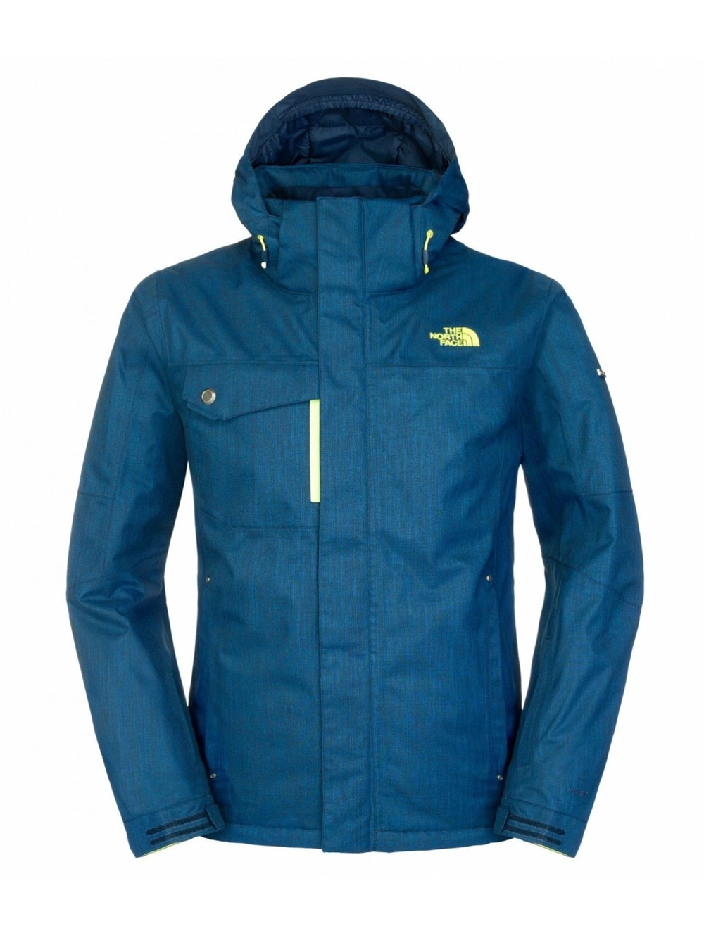 The North Face Men’s Hickory Pass Jacket Deep Blue Hooded Ski Jacket